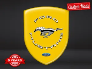 Ford Mustang Selbstklebendes Etikett Universal Hochwertig Robust